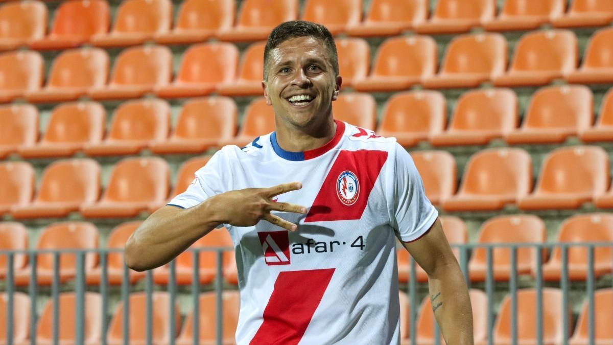 Gianluca Simeone, jugador del Rayo Majadahonda