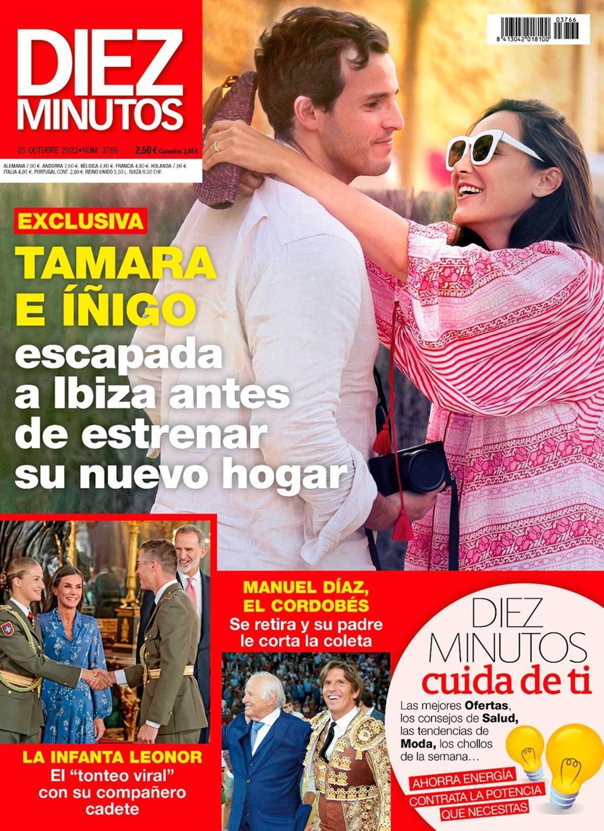 Portada de la revista diez minutos del 18 de octubre de 2023