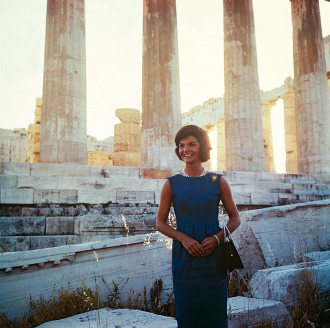 Jackie Kennedy en Grecia