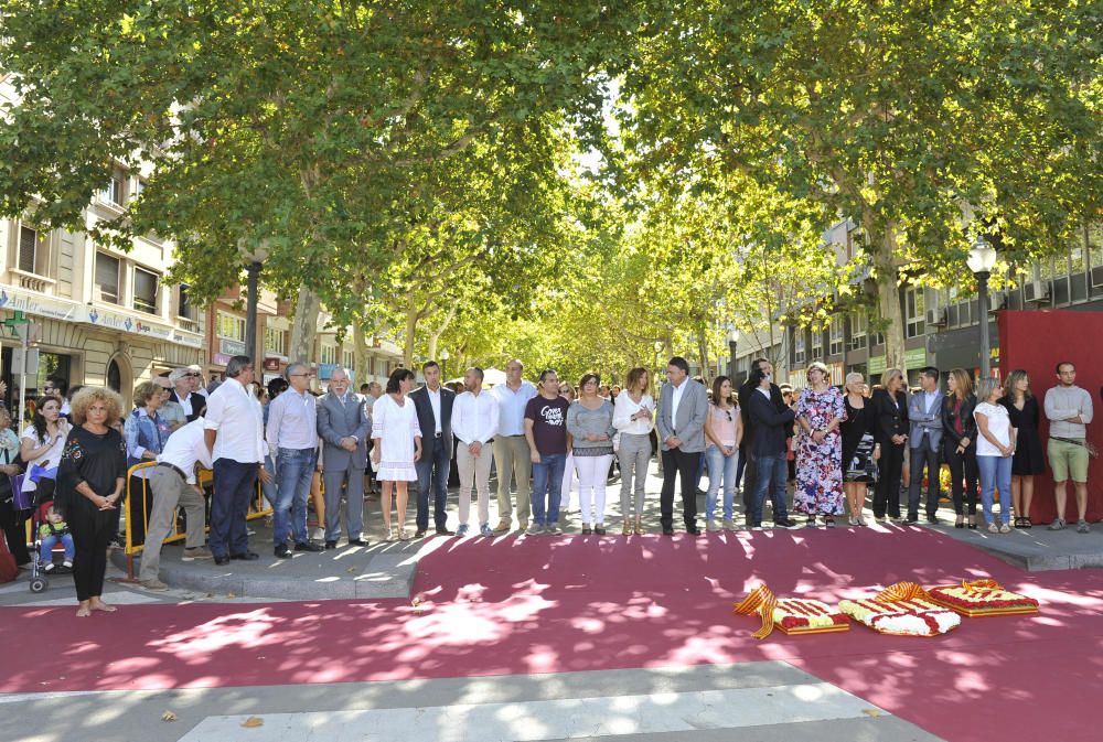 Ofrena de la Diada 2017 a Manresa