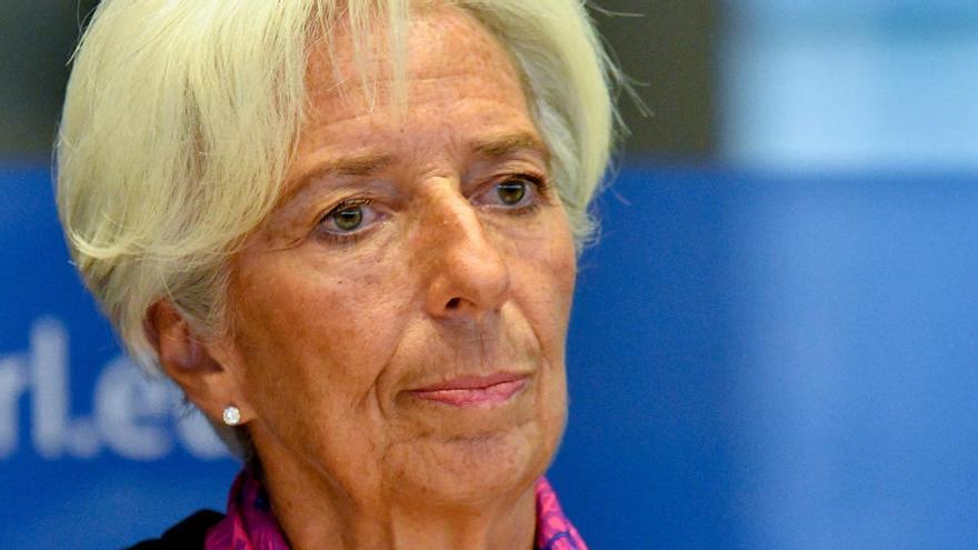 Christine Lagarde , presidenta del Banc Central Europeu