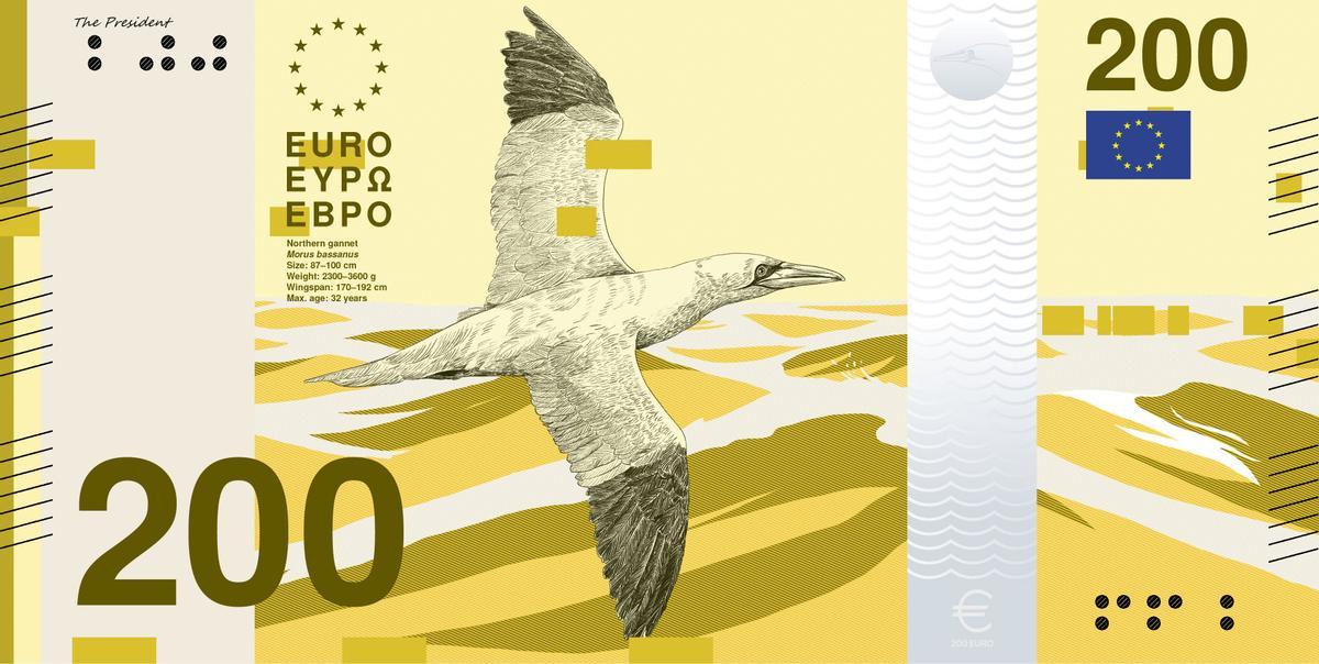 Así son los diseños finalistas para los nuevos billetes de euro