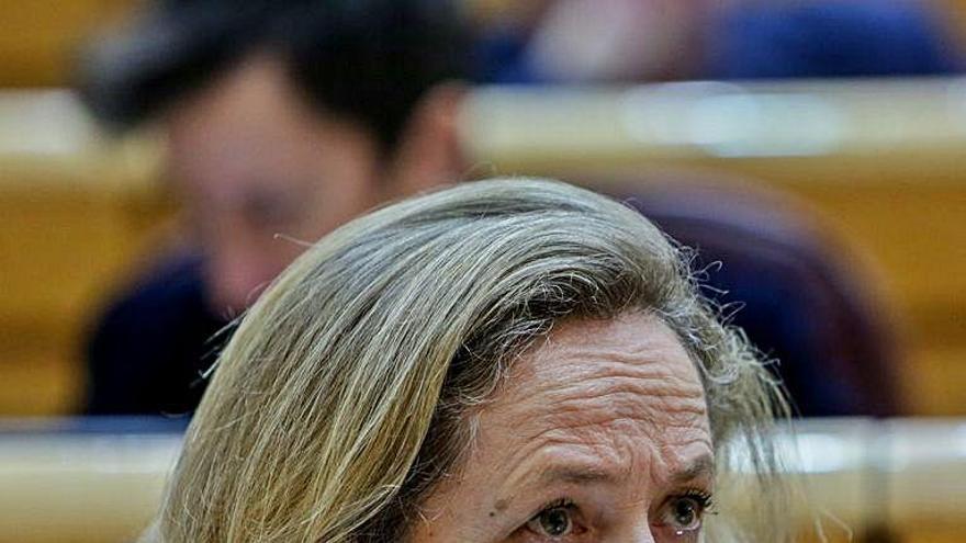 La ministra de Economía, la coruñesa Nadia Calviño.