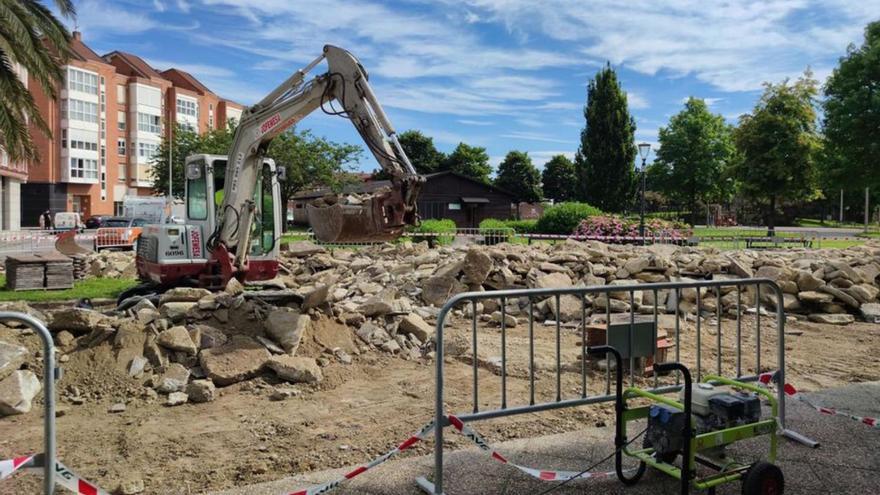 Arrancan los trabajos de renaturalización en la calle Desfiladero de los Arrudos de Moreda