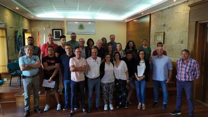 Participantes en el taller &quot;Carbosan&quot; 2018/ 2019. // Cedida