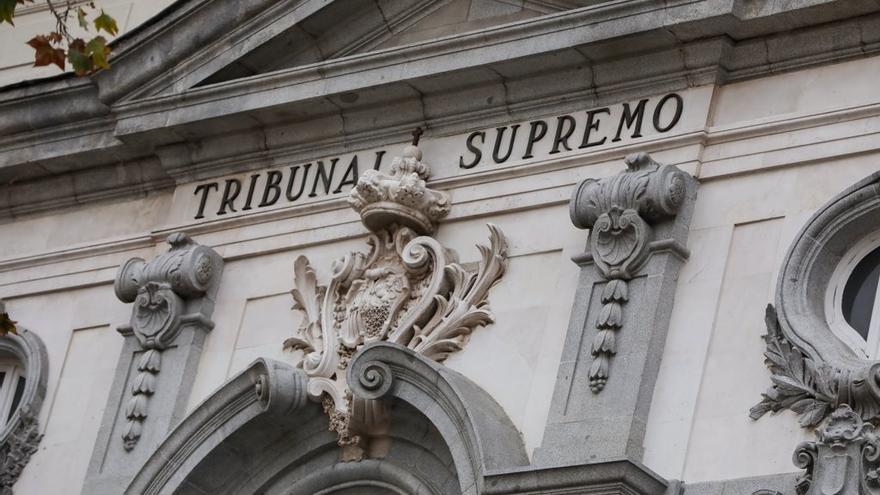 Fachada del Tribunal Supremo