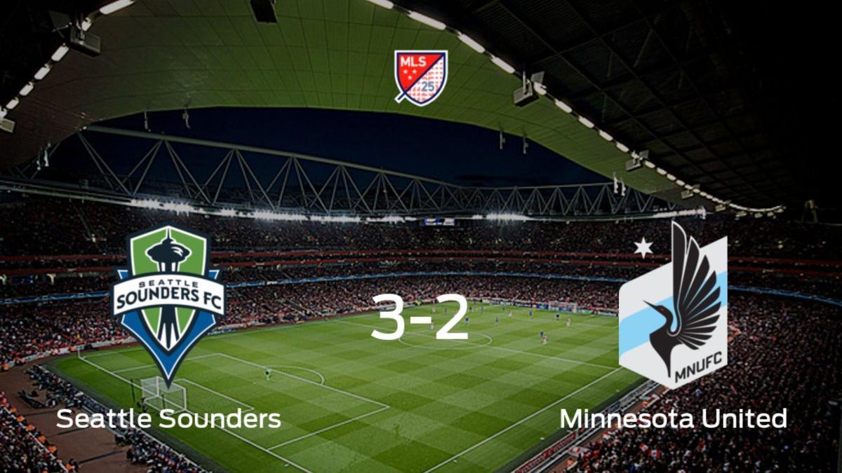 El Seattle Sounders jugará la Gran Final tras derrotar por 3-2 al Minnesota United