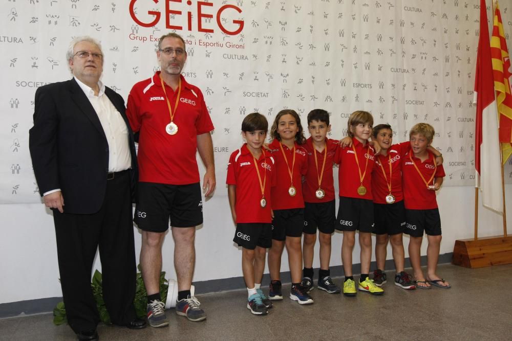 El GEiEG premia els seus millors esportistes