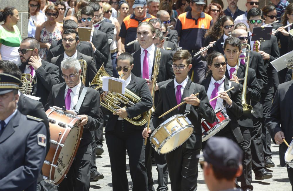 15/08/2018 STA. MARÍA DE GUÍA. Procesión de ...