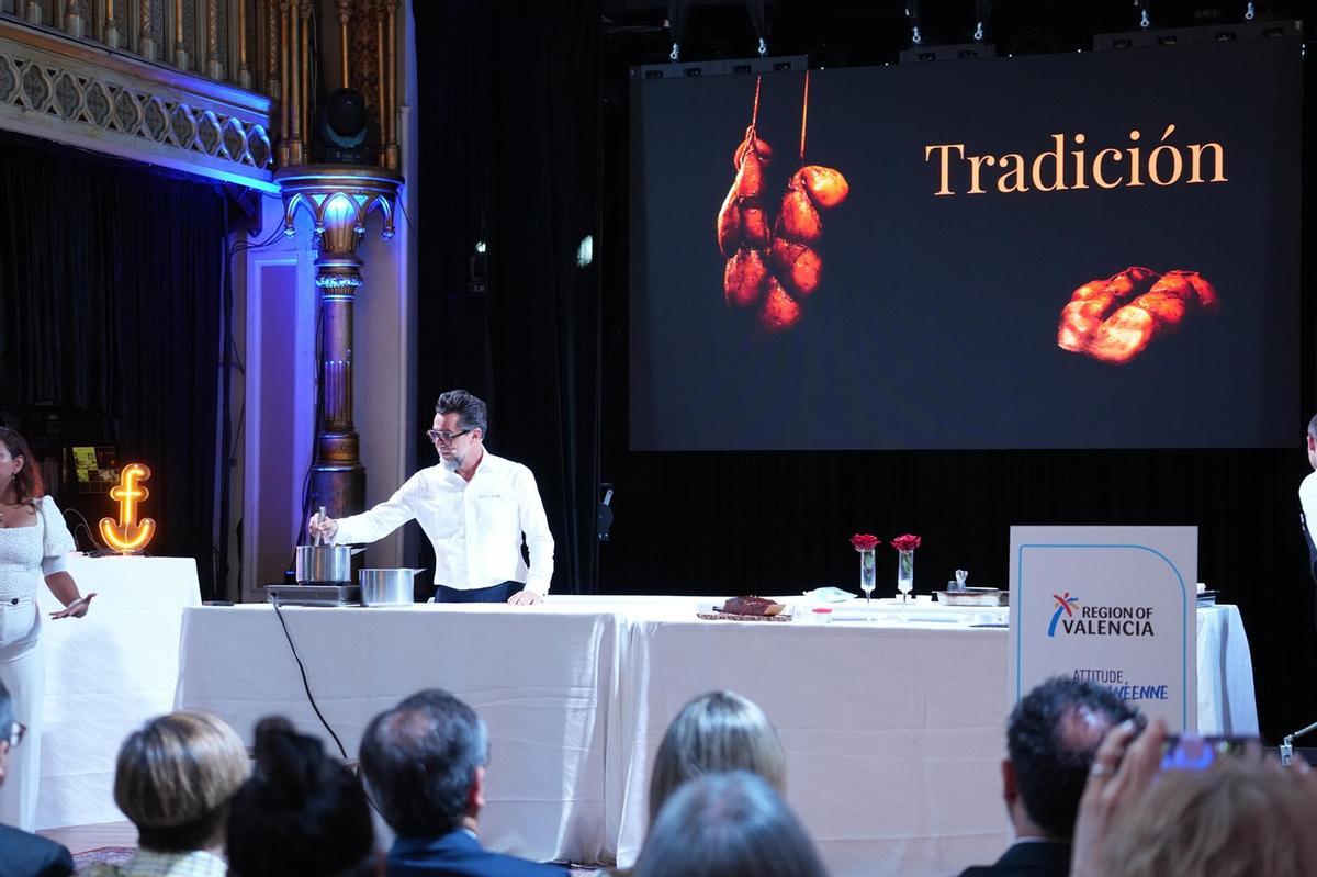 Presentación de Quique Dacosta en Canadá con Turisme.