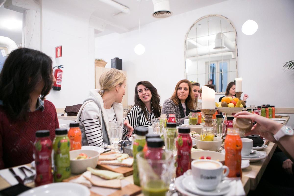 Un desayuno saludable en Harina Bar