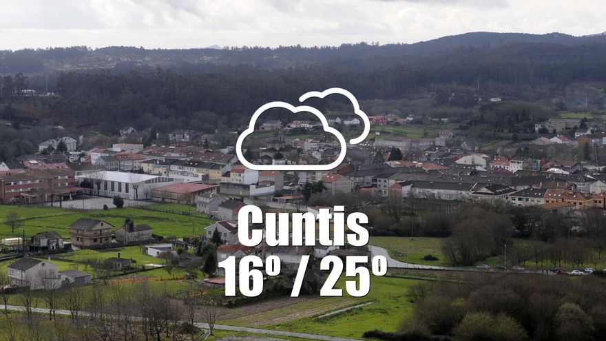 El tiempo en Cuntis: previsión meteorológica para hoy, jueves 10 de julio