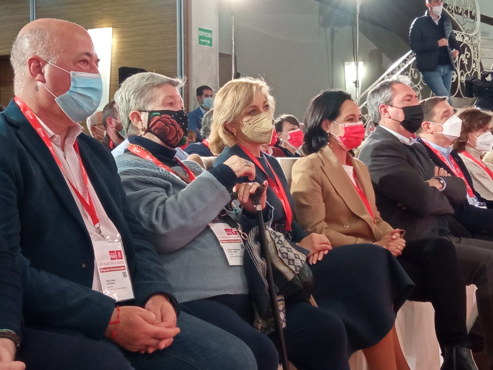 Miembros de la ejecutiva del PSOE cordobés