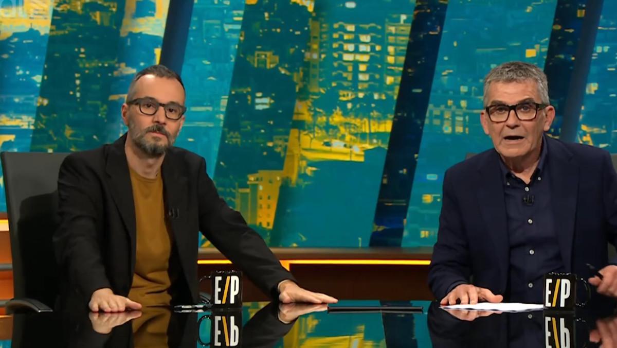 Jair Domínguez y Queco Novell, en 'Està passant'