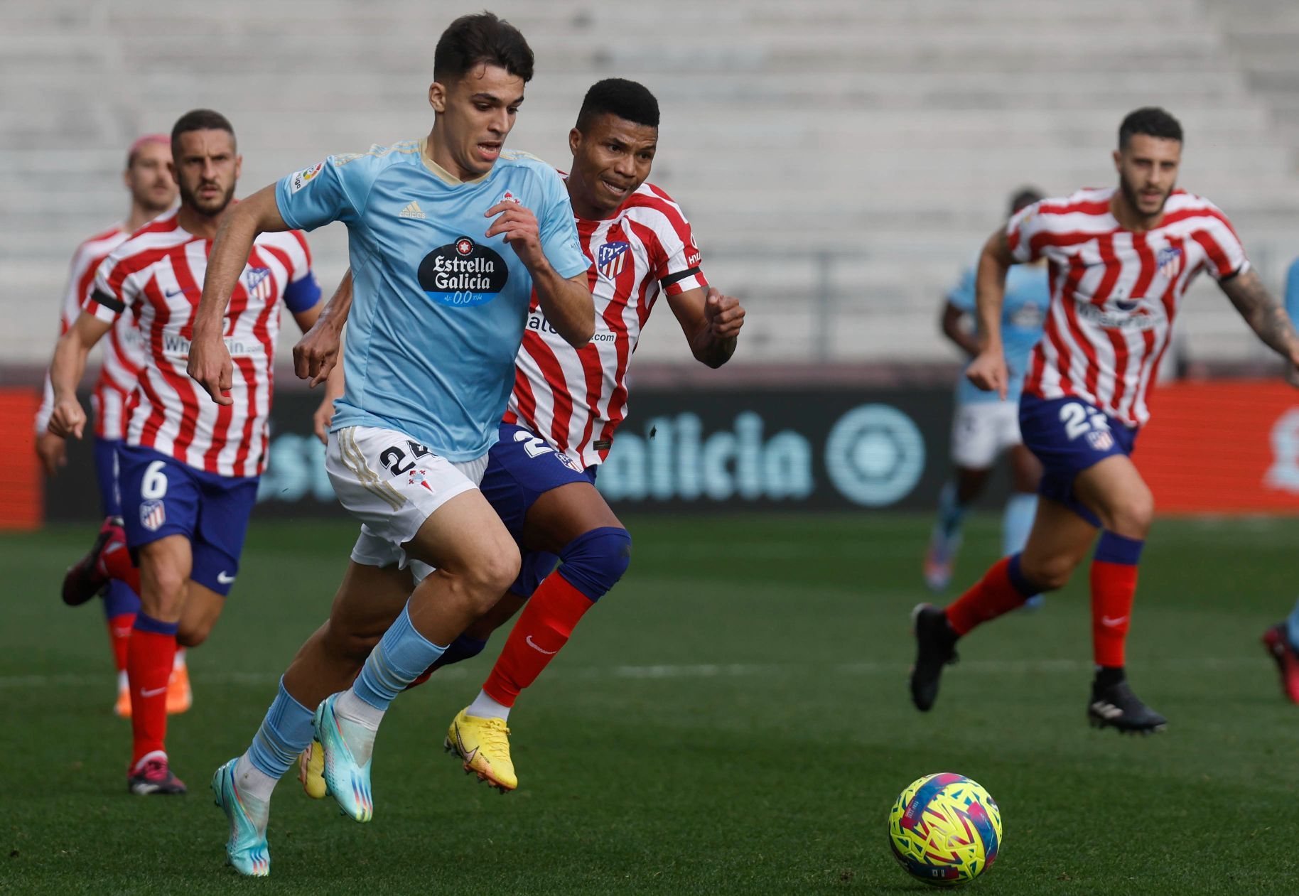 Las mejores imágenes del Celta-Atleti