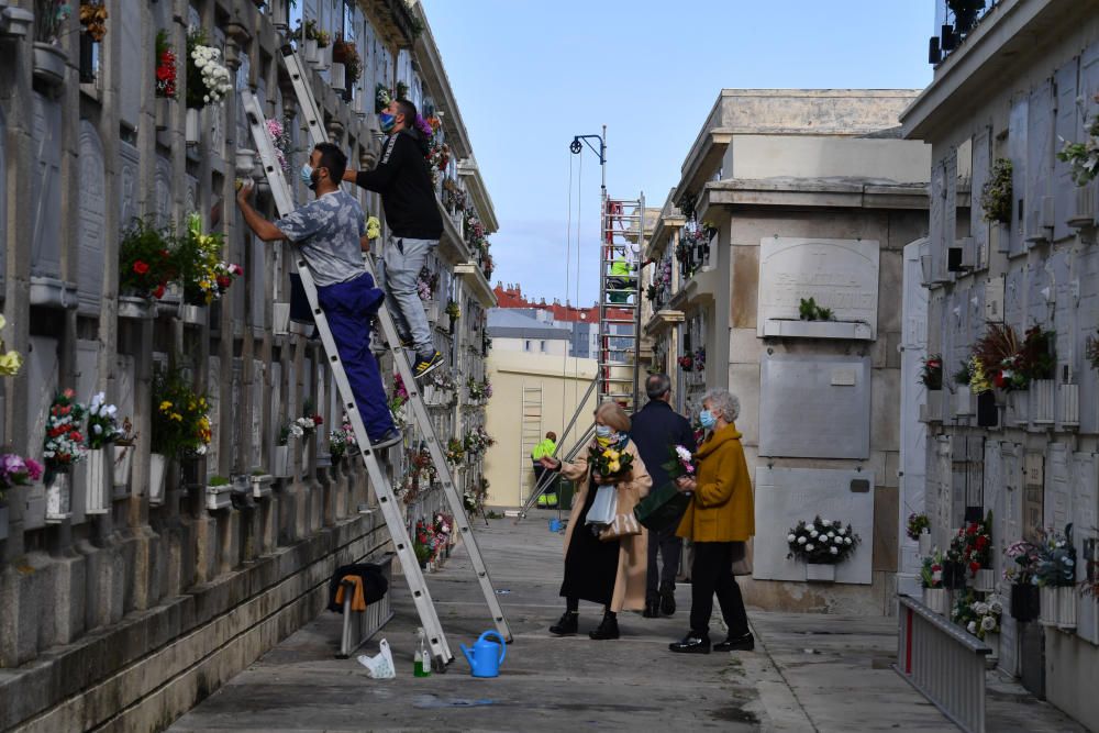 Los cementerios se preparan para Todos los Santos