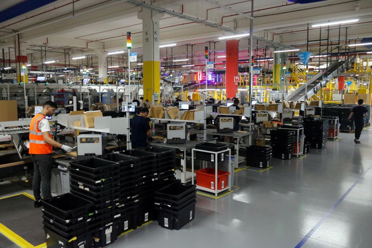 Pla general del nou centre logístic Amazon del Far d'Empordà