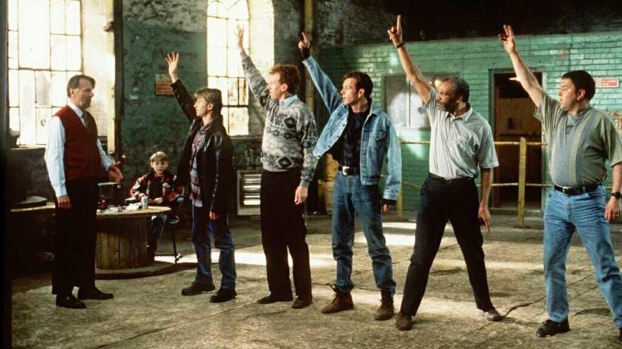 Los protagonistas de &#039;Full Monty&#039;