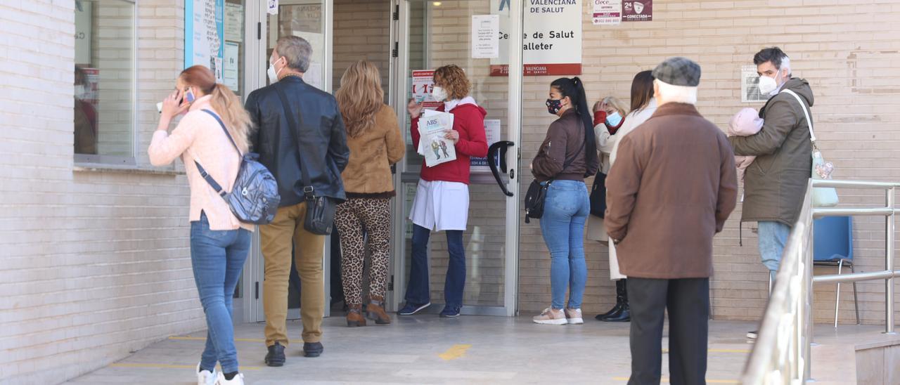 El centro de salud Palleter es uno de los que más problemas asistenciales arrastra en Castelló durante la pandemia.