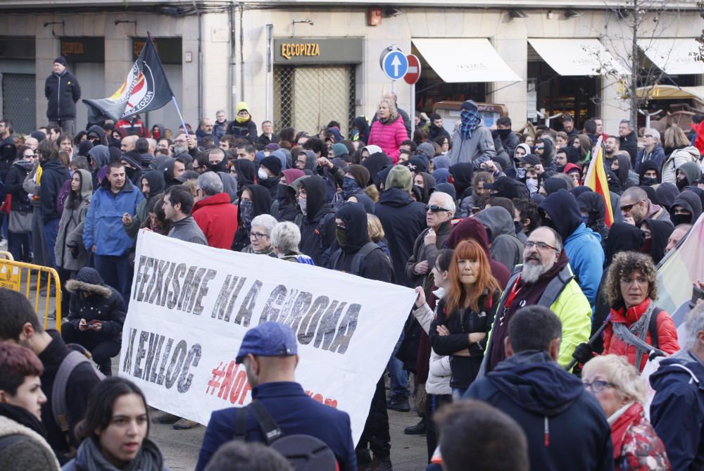 Manifestació antiborbònica a Girona