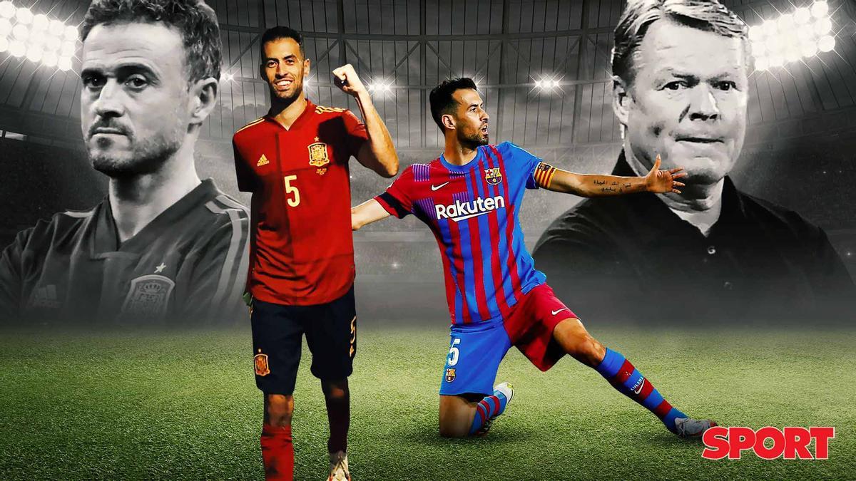 La ocasión de Busquets ante el Bayern