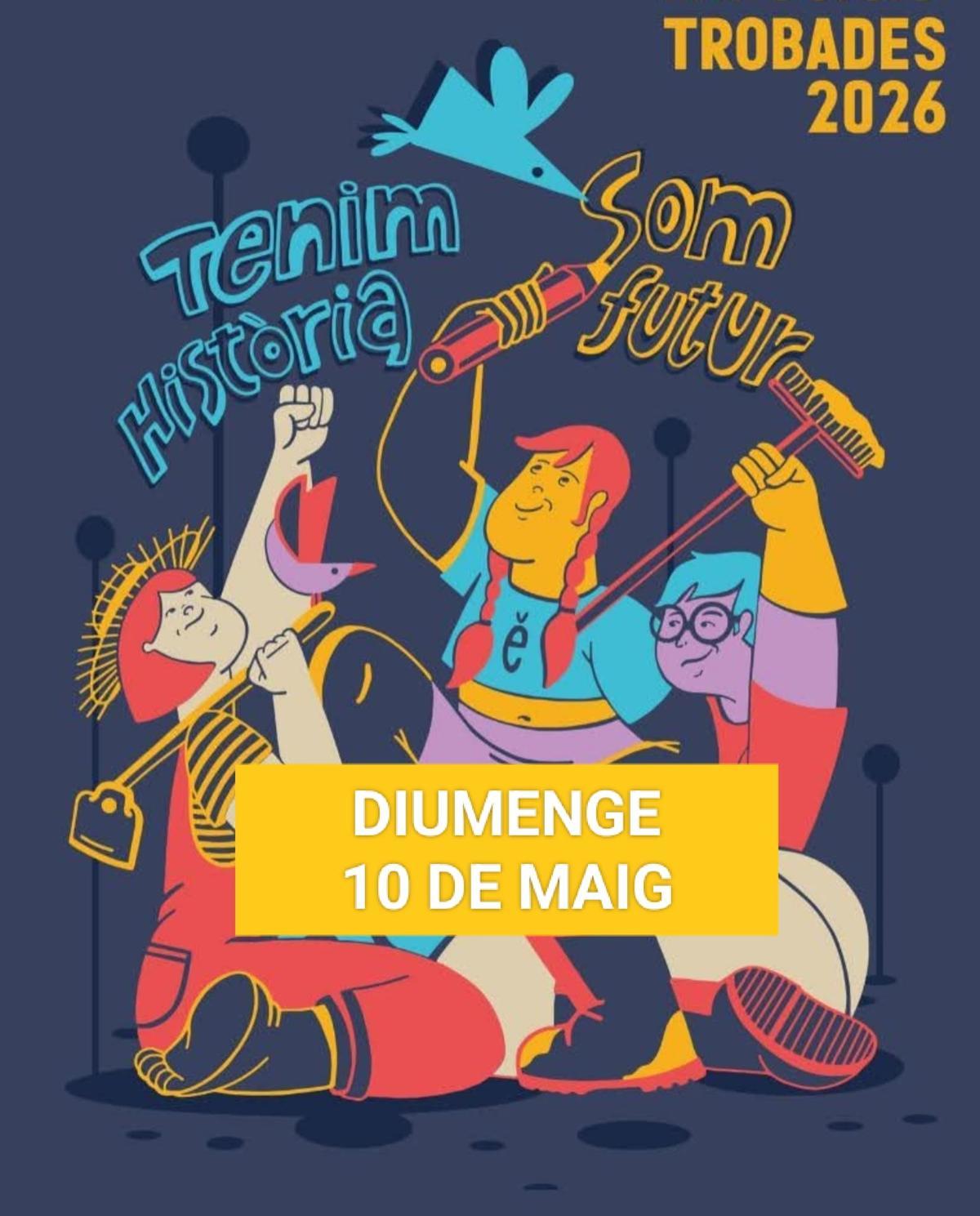 El cartel de la Trobada de Dénia