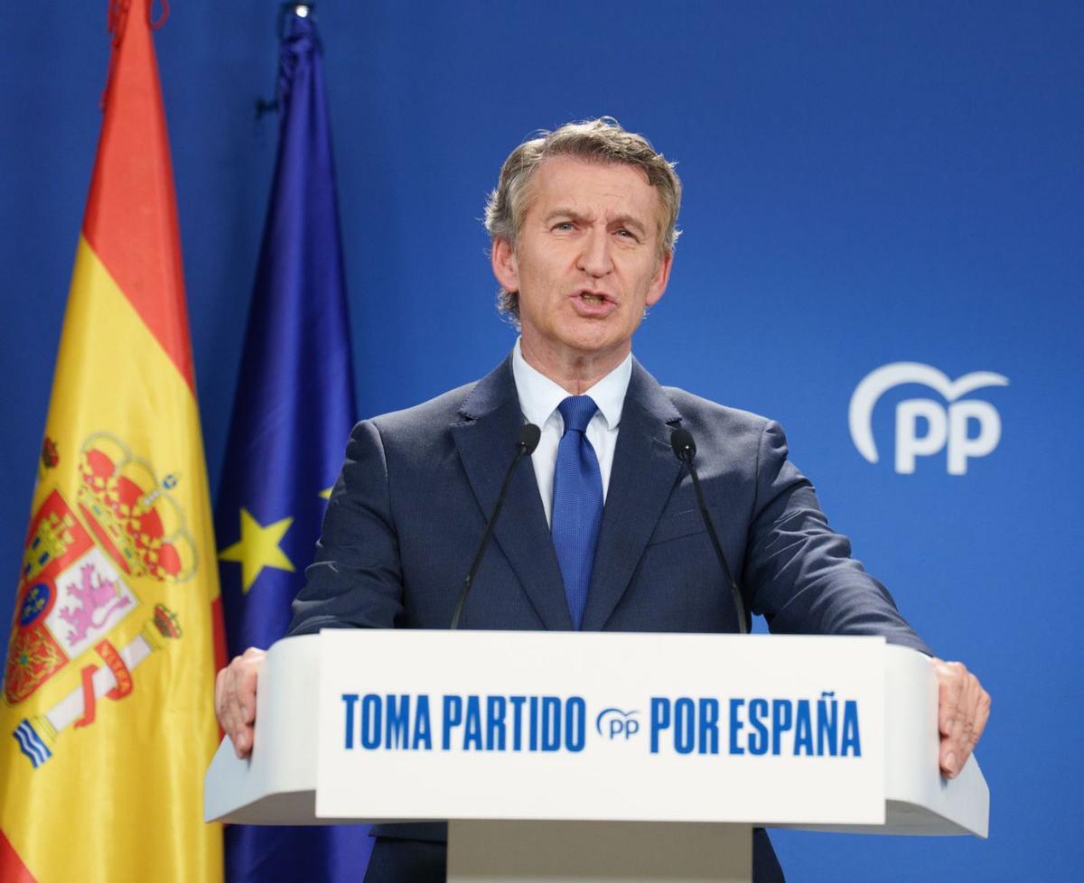 Feijóo afirma que García Ortiz va ser el peó d’una operació política