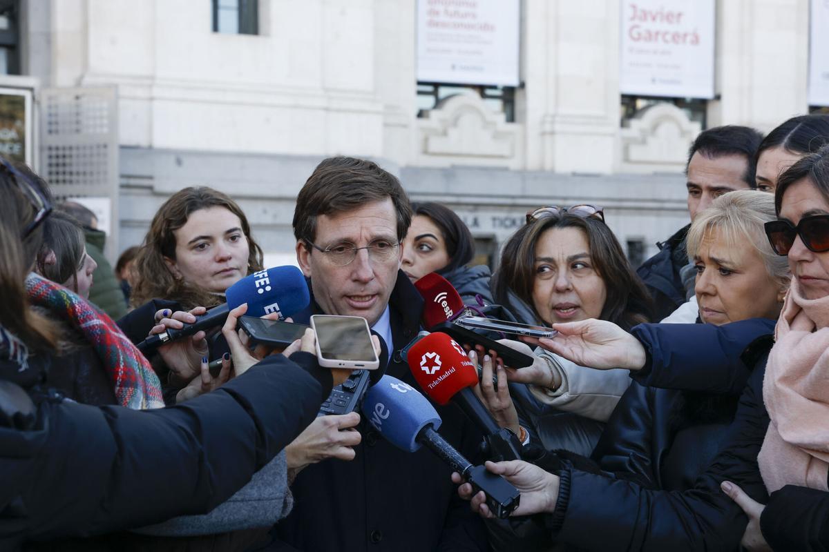 El alcalde de Madrid, José Luis Martínez Almeida.