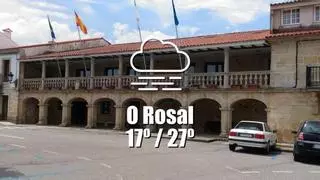 El tiempo en O Rosal: previsión meteorológica para hoy, lunes 10 de agosto