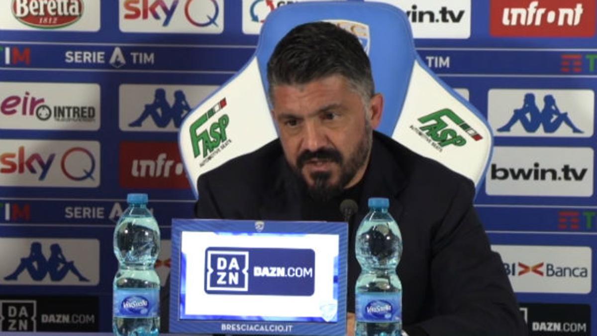 Gattuso habló antes de que el Nápoles se mida al FC Barcelona