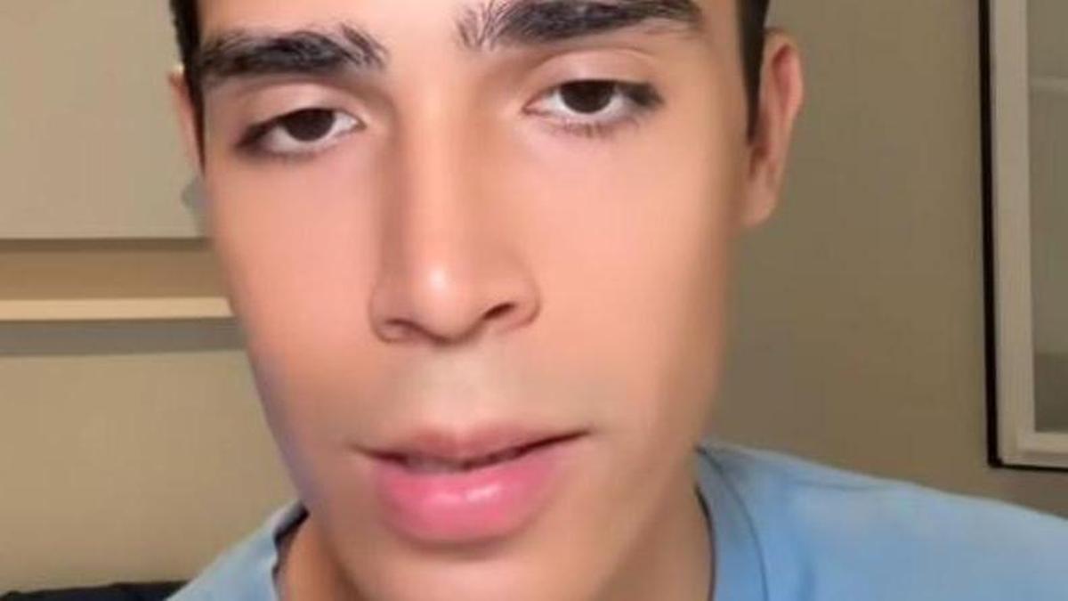 El creador de contenido Mariano Juan en un momento del vídeo