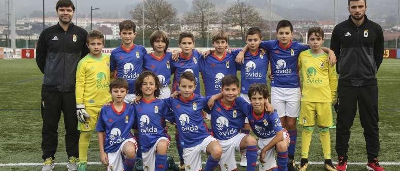 Real Oviedo B de Segunda alevín.