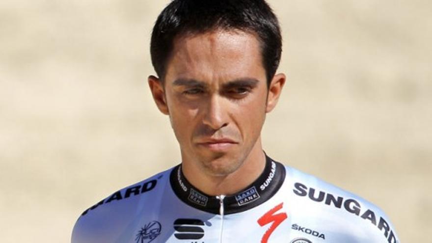 Contador es abucheado en la presentación del Tour