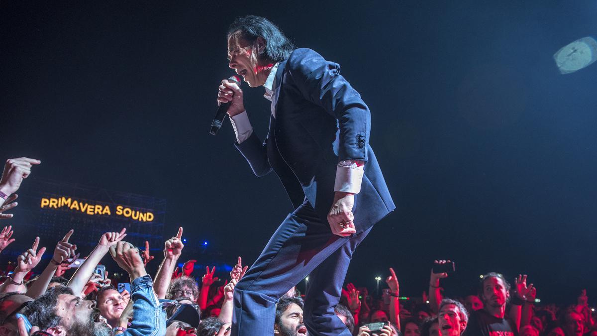 BARCELONA. 04.06.2022 Festival Primavera Sound. Concierto de Nick Cave and The Bad Seeds en el Parc del Forum. FOTO FERRAN SENDRA