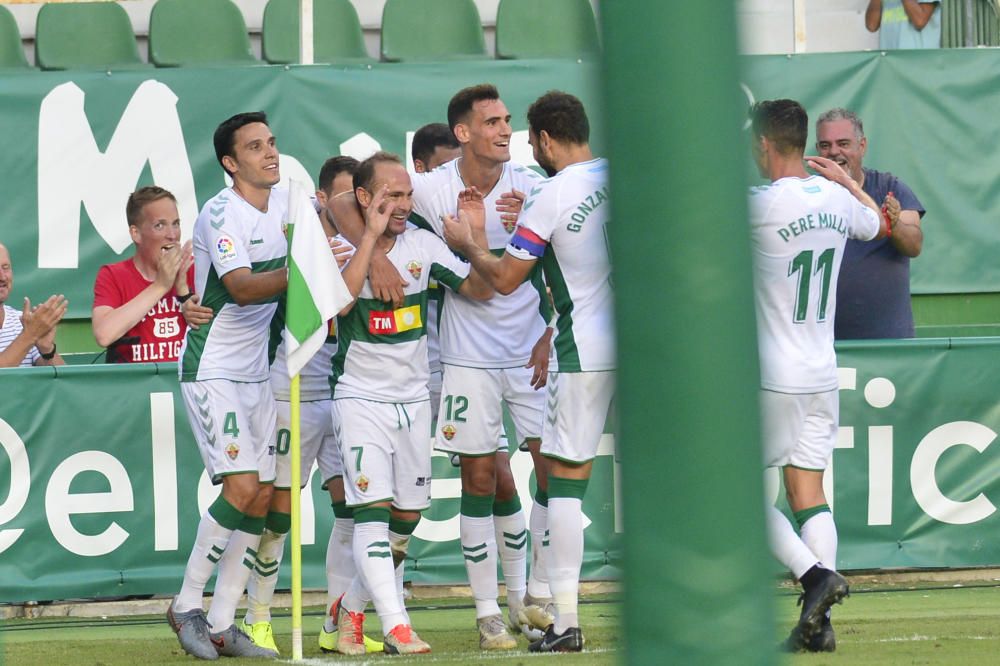 Elche y Rayo empatan en un gran partido