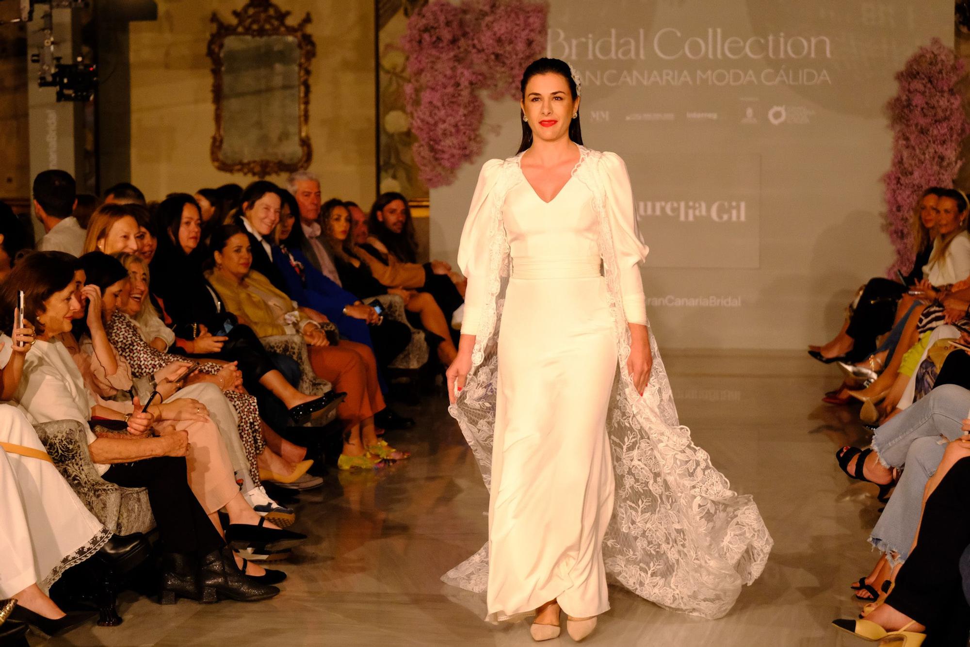 Desfile de Aurelia Gil en la segunda jornada del Bridal Collection Gran Canaria Moda Cálida