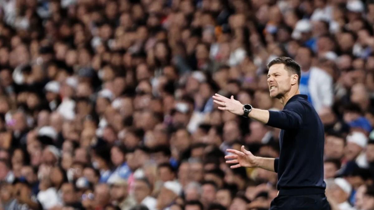 Xabi Alonso, en el banquillo del Real Madrid