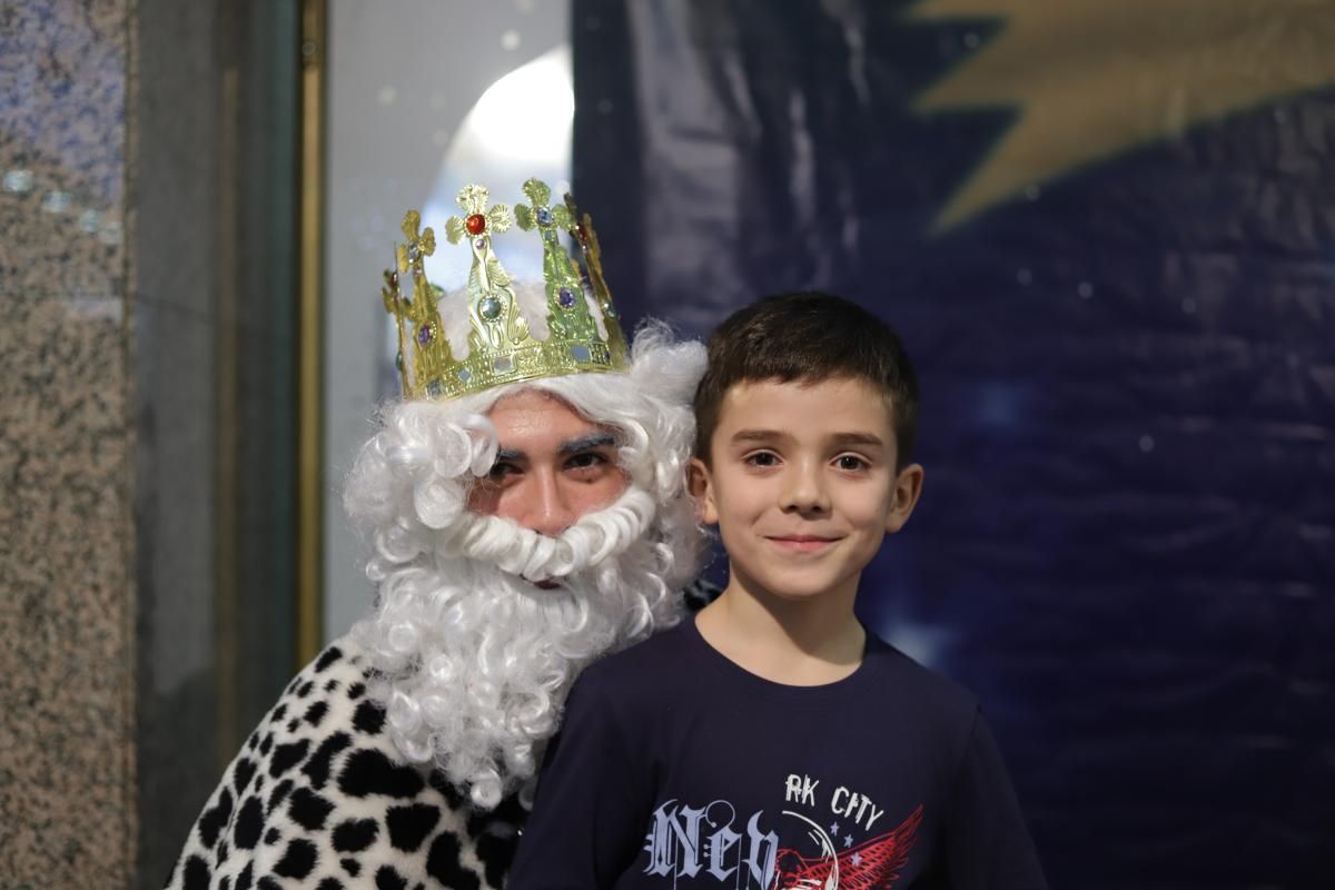 Fotos con los Reyes Magos realizadas el 4 de enero de 2018