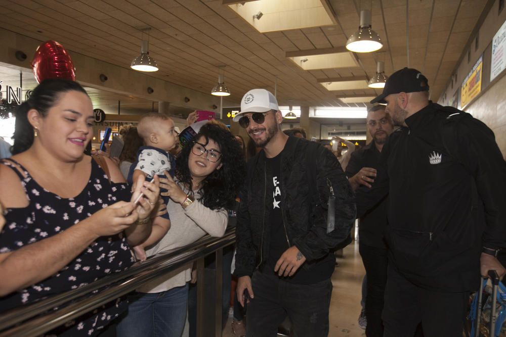 Maluma llega a Tenerife