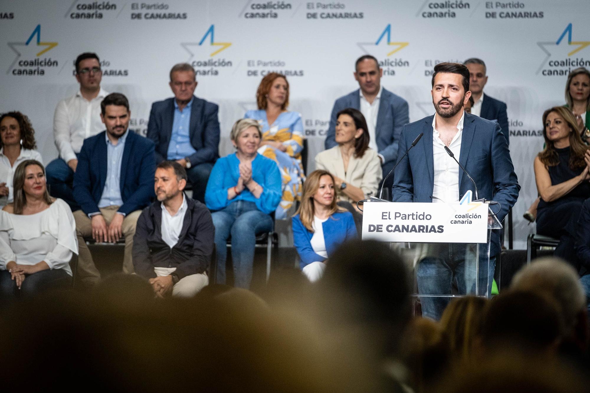 Candidaturas de Coalición Canaria en Tenerife.