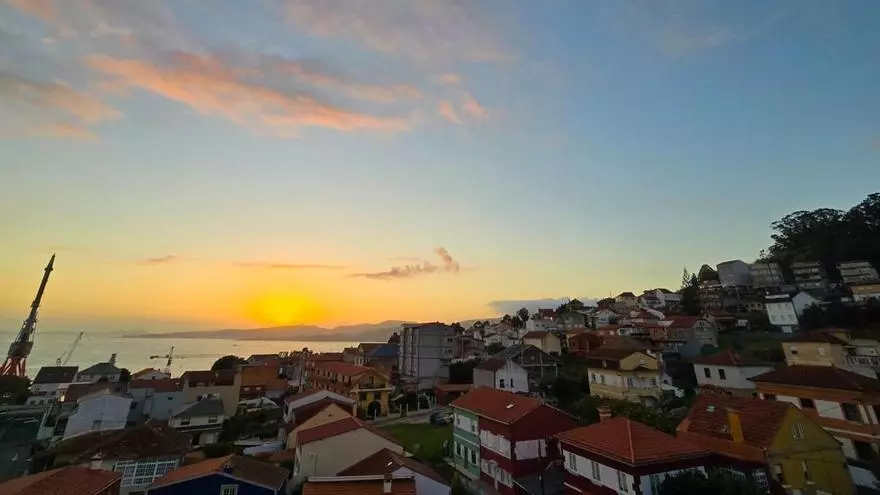 El tiempo que viene en Vigo: lluvias para despedir agosto y hasta 29 grados al arrancar septiembre