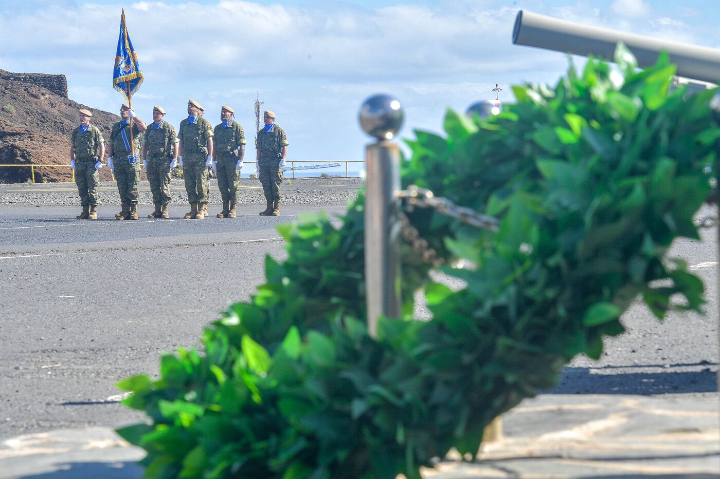 Celebración del día de la patrona de Infantería en Las Palmas de Gran Canaria