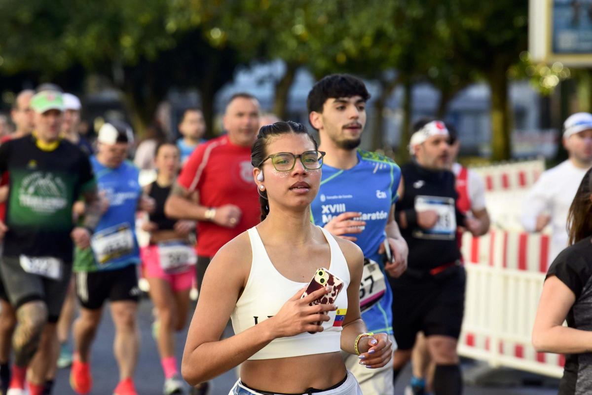 Así fue la media maratón Coruña21