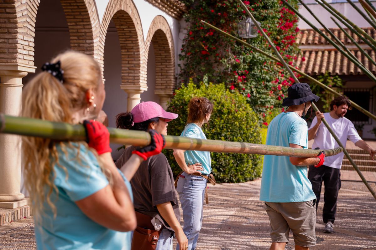 Comienza el montaje de las instalaciones de Flora 2025