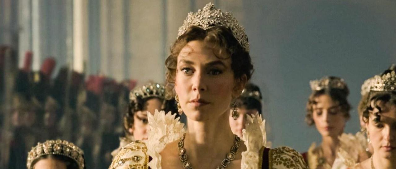 La actriz Vanessa Kirby como Josefina en el Napoleón de Ridley Scott.