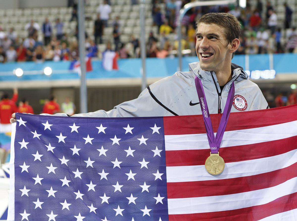 Michael Phelps, el deportista con más medallas olímpicas de la historia.