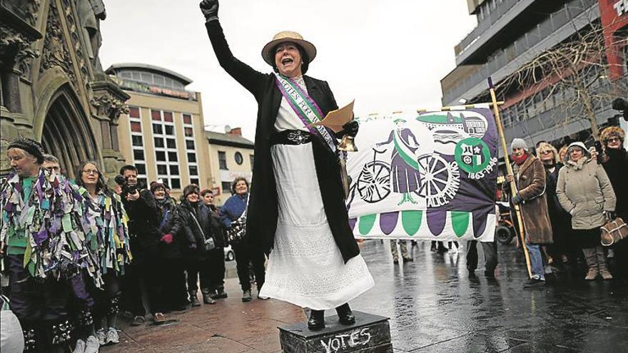 Las guerreras sufragistas