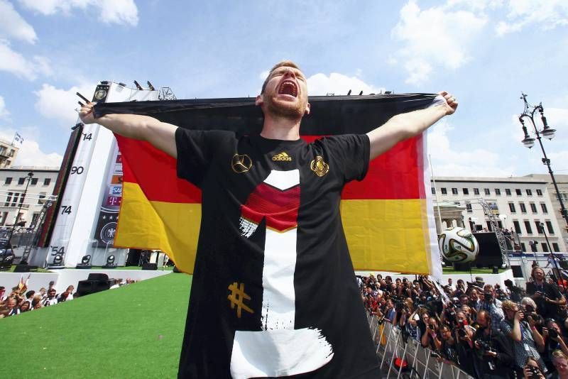 Alemania celebra su Mundial
