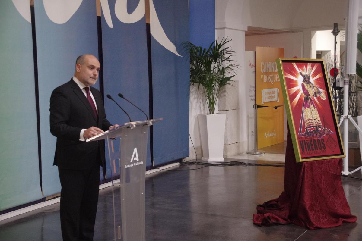 Presentación del cartel del L Aniversario de la Bendición del Señor de Viñeros.