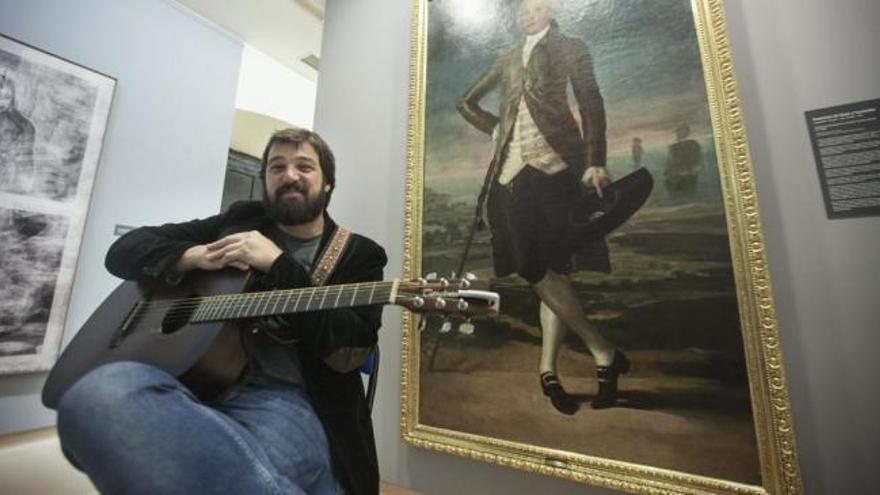 Así suena la música de Pablo Moro en el Museo de Bellas Artes de Asturias